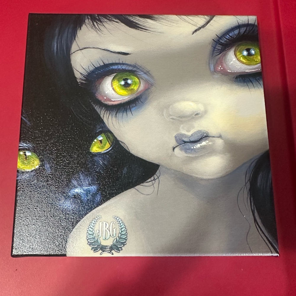 Jasmine Becket Griffith canvas print with seal